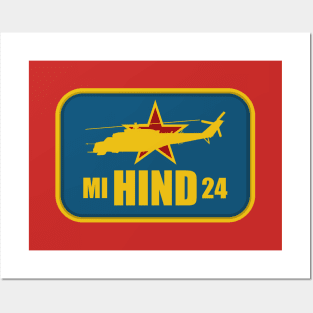 MI-24 Hind Posters and Art